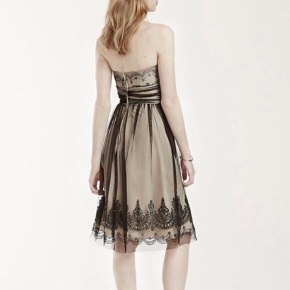 David’s Bridal | Tulle Strapless Dress - Picture 3 of 8